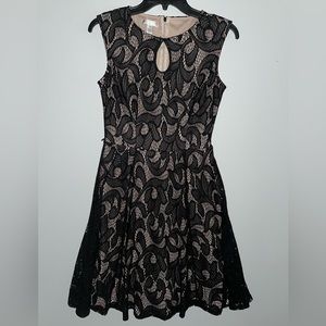 Black Lace Dress - Small